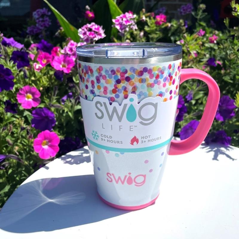 Swig, Confetti 22 oz Travel Mug
