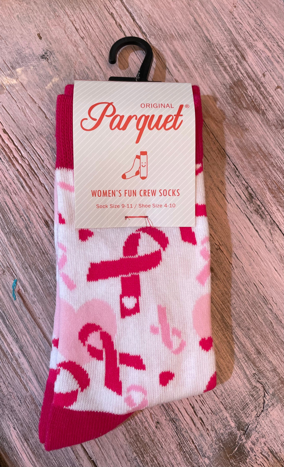 Breast Cancer Awareness Socks