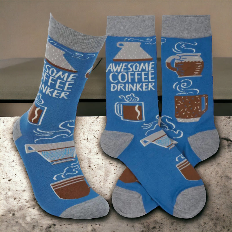 Awesome Coffee Drinker Socks