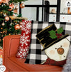 Buffalo Plaid Christmas Pillow Covers