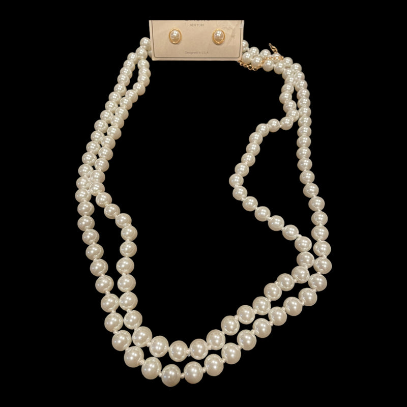 60” Pearl Necklace Set