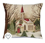 Country Christmas Pillow Covers