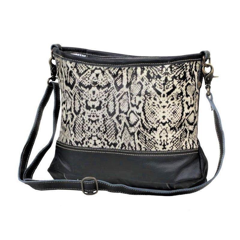 Antiquated Leather & Hairon Bag