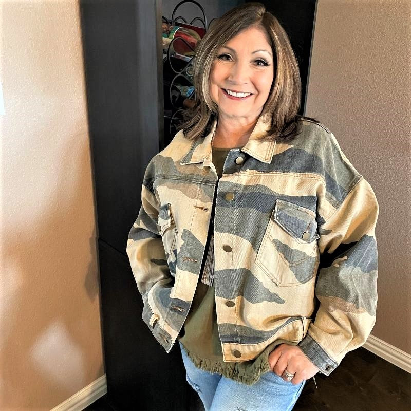 Going Camping Camo Jacket