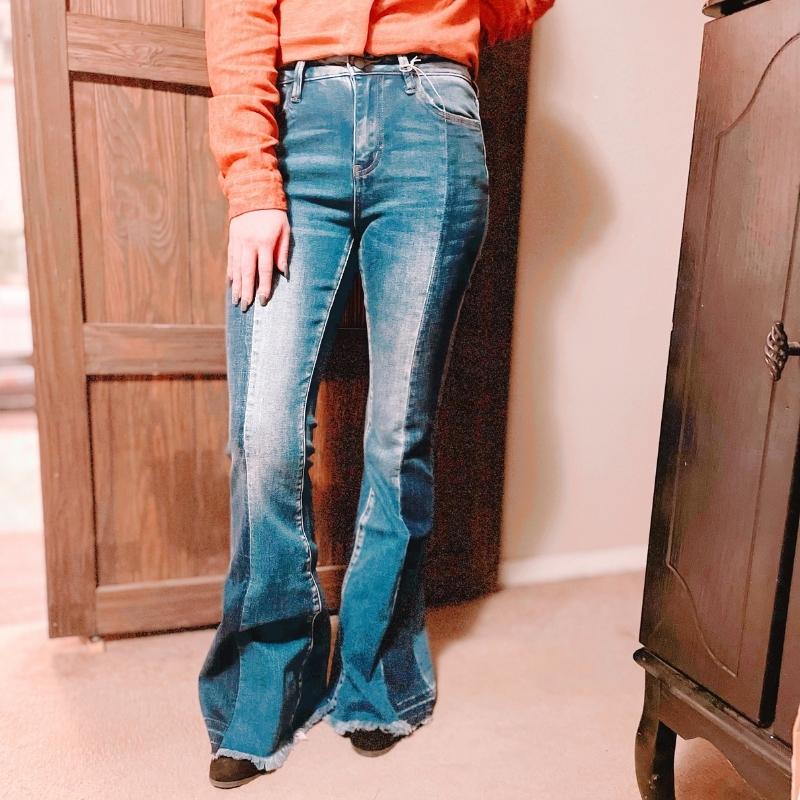 Coralie Contrast Jeans